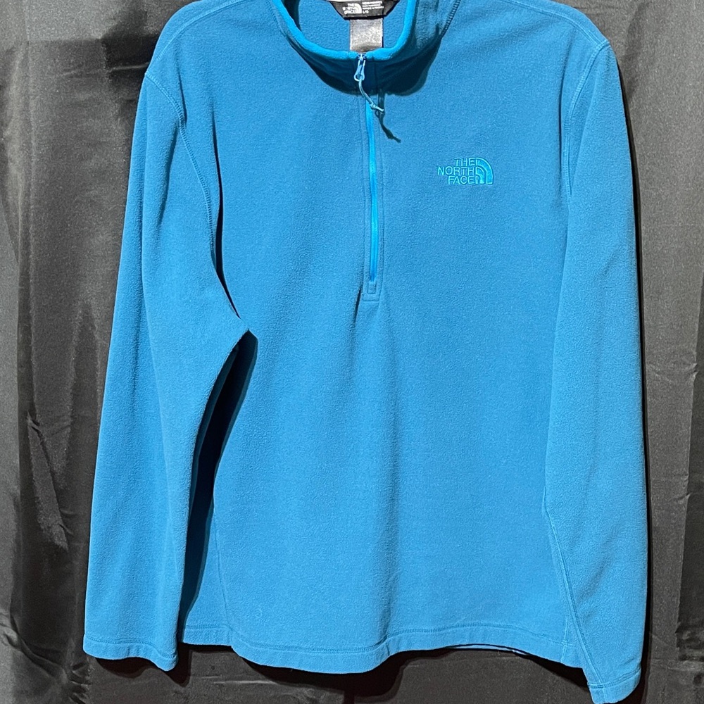 The North Face Glacier Blue Quarter-Zip Fleece
